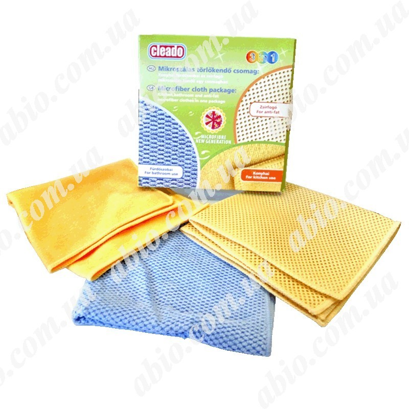 Cалфетки из микрофибры Cleado