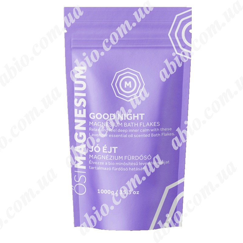 Магниевые хлопья для ванн Доброй ночи