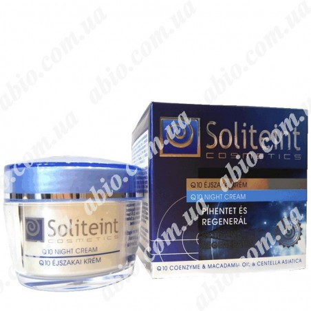 Ночной крем с Q10 Soliteint