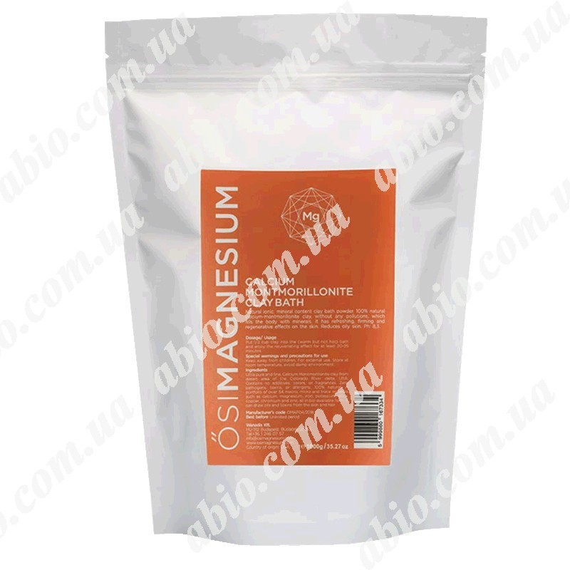 Глиняная ванна из монтмориллонита кальция
